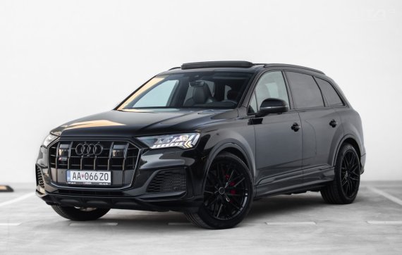 Audi SQ7 4.0 TFSI V8 / 7-MIESTNE / AJ NA SPLÁTKY / PROTIÚČET