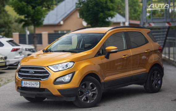 Ford EcoSport 1.0 EcoBoost Spirit / 92kW / A6 / ZÁRUKA / AJ NA SPLÁTKY / PROTIÚČET