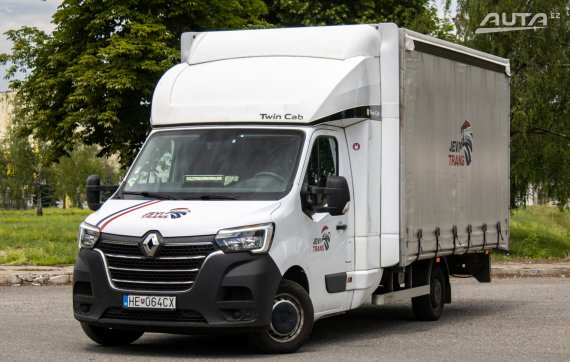 Renault Master 2.3cdi TwinCab / 120kW / M6 / AJ NA SPLÁTKY / PROTIÚČET