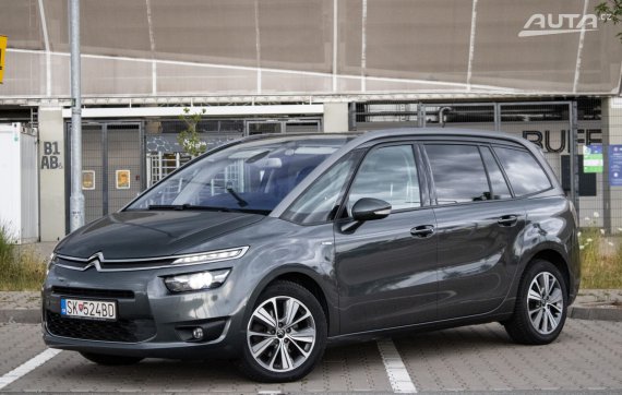 Citroën C4 Grand Picasso BlueHDi Exclusive / 110kW / A6 / ZÁRUKA / AJ NA SPLÁTKY / PROTIÚČET