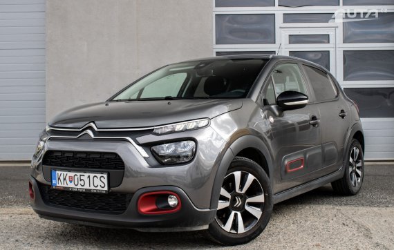 Citroën C3 PureTech 82 / 61kW / M5 / ZÁRUKA / AJ NA SPLÁTKY / PROTIÚČET