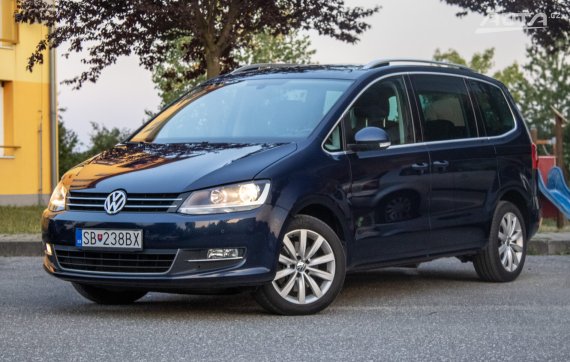 Volkswagen Sharan 2.0 TDI BMT Highline DSG / 103kW / A6 / ZÁRUKA / AJ NA SPLÁTKY / PROTIÚČET
