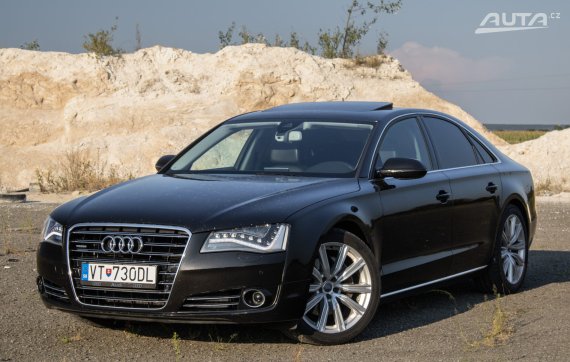 Audi A8 3.0 TDI Quattro Tiptronic / 184kW / ZÁRUKA / AJ NA SPLÁTKY / PROTIÚČET