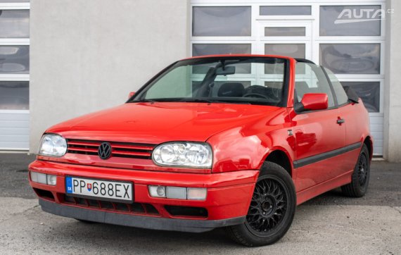 Volkswagen Golf Cabrio 1.8 / 55kW / M5 / AJ NA SPLÁTKY / PROTIÚČET