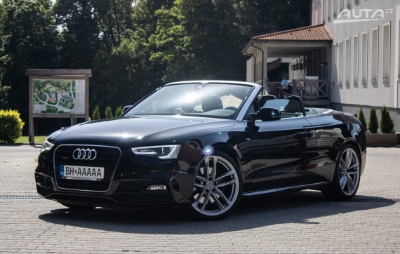 Audi A5 Cabriolet 3.0 TDI quattro S tronic, 180kW (2015) / AJ NA SPLÁTKY / PROTIÚČET /