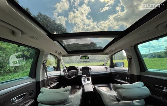 Renault Espace 2.0 Blue dCi  | plná výbava | 147 kW | 200 k | 7 míst | Panorama | tažné z. | DPH | Cebia  | video | záruka neprorezivění 7/2031