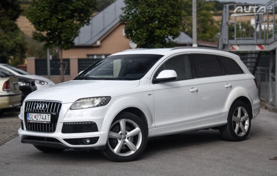 Audi Q7 3.0 TDI S-Line / 7 miest / 180kW / A8 / ZÁRUKA / AJ NA SPLÁTKY / PROTIÚČET