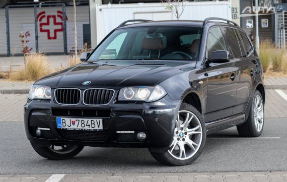 BMW X3 xDrive20d, 130kW (2008) / AJ NA SPLÁTKY / PROTIÚČET /