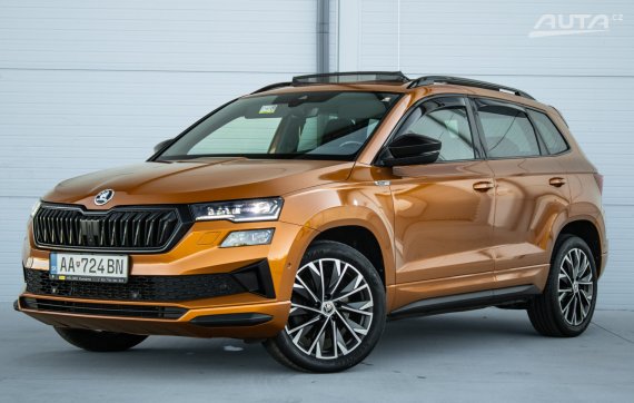 Škoda Karoq 1.5 TSI ACT EVO Sportline DSG, 110 kW, A7 / AJ NA SPLÁTKY / PROTIÚČET /
