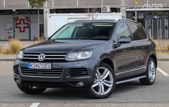 Volkswagen Touareg 3.0 V6 TDI BMT 4x4 A/T, 180kW (2013) / AJ NA SPLÁTKY / PROTIÚČET /