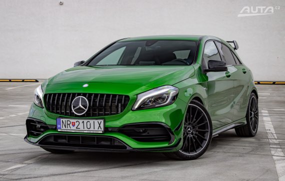 Mercedes-Benz A trieda Mercedes-AMG A45 4Matic A/T, 280 kW, A7, 5d. / AJ NA SPLÁTKY / PROTIÚČET /