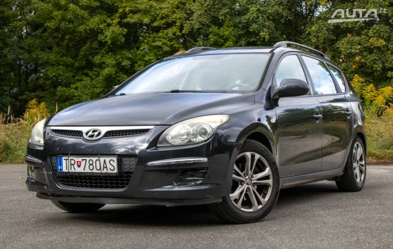 Hyundai i30 CW 1.6i CVVT LPG / 93kW / M5 / AJ NA SPLÁTKY / PROTIÚČET
