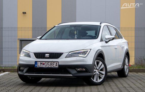 Seat Leon ST 2.0 TDI X-Perience DSG 4x4 / 135kW / A6 / ZÁRUKA / AJ NA SPLÁTKY / PROTIÚČET