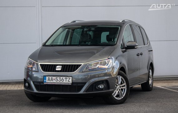 Seat Alhambra 2.0 TDI Style, 103kW (2015) / AJ NA SPLÁTKY / PROTIÚČET /