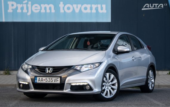 Honda Civic 1.6 i-DTEC / 88kW / M6 / ZÁRUKA / AJ NA SPLÁTKY / PROTIÚČET