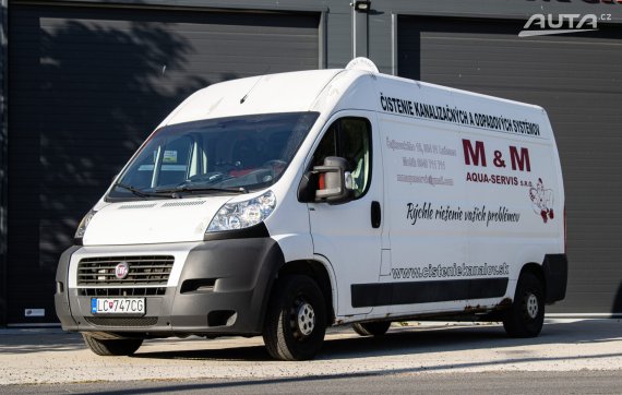 Fiat Ducato 2.3 JTD, 96kW (2013) / AJ NA SPLÁTKY / PROTIÚČET /