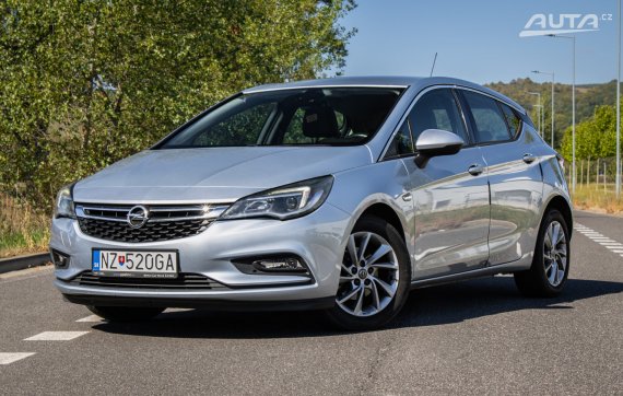 Opel Astra + 1.4 Turbo, 92kW, M6, 5d. / AJ NA SPLÁTKY / PROTIÚČET /