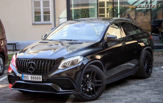 Mercedes-Benz GLE Kupé 350d 4Matic AMG Line / 190kW / A9 / ZÁRUKA / AJ NA SPLÁTKY / PROTIÚČET