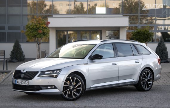 Škoda Superb Combi 2.0 TDI 4x4 Sportline DSG / 140kW / A7 / ZÁRUKA / AJ NA SPLÁTKY / PROTIÚČET