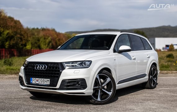 Audi Q7 3.0 TDI Quattro S-Line 200kW 2018 / AJ NA SPLÁTKY / PROTIÚČET