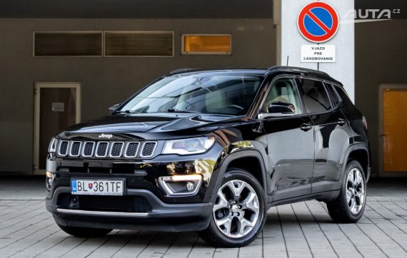 Jeep Compass 2.0L MJet AWD Limited / 103kW / A9 / ZÁRUKA / AJ NA SPLÁTKY / PROTIÚČET