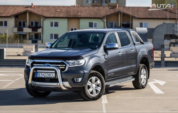 Ford Ranger 2.0 EcoBlue Bi-Turbo Limited AT/10 Double Cab 2021 / AJ NA SPLÁTKY / PROTIÚČET