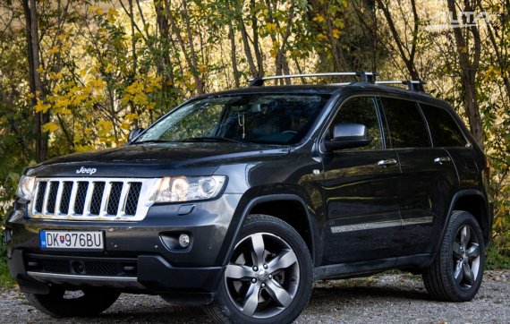 Jeep Grand Cherokee 3.0 CRD V6 Overland 4x4 A/T, 177kW (2011) / AJ NA SPLÁTKY / PROTIÚČET /