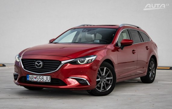 Mazda 6 Combi (Wagon) 2.2 Skyactiv-D Revolution TOP A/T, 129kW, A6 / AJ NA SPLÁTKY / PROTIÚČET /